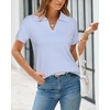 image:imageArachampCloz Womens Wool Blend Polo Business Casual Sweater Teacher OutfitsLight Blue