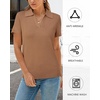 image:imageArachampCloz Womens Wool Blend Polo Business Casual Sweater Teacher OutfitsMocha Mousse
