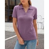 image:imageArachampCloz Womens Wool Blend Polo Business Casual Sweater Teacher OutfitsPurple