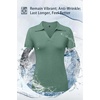 image:imageArachampCloz Womens Wool Blend Polo Business Casual Sweater Teacher OutfitsSage Green