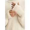 image:imageArachampCloz Womens Wool Blend Oversized Turtleneck Fall Work Casual SweaterBeige