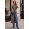 image:imageArachampCloz Womens Wool Blend Slim Fit Duster Fall Work Long CardiganCoffee