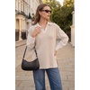 image:imageArachampCloz Womens Wool Blend Relaxed Sleevelesss Fall Casual Sweater VestApricot