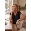 image:imageArachampCloz Womens Wool Blend Relaxed Sleevelesss Fall Casual Sweater VestBlack