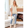image:imageArachampCloz Sweaters Vest Women Fall Fleece Sleeveless V Neck Loose Ribbed Knit Pullover Sweater Vest Tops for WomenBeige