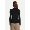 image:imageArachampCloz Womens 100 Merino Wool Long Sleeve Mock Neck Sweater Work FallBlack