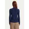 image:imageArachampCloz Womens 100 Merino Wool Long Sleeve Mock Neck Sweater Work FallNavy Blue
