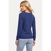 image:imageArachampCloz Womens 2026 Fall V Neck Sweaters Pullover Long Sleeve Knit TopsNavy