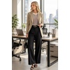 image:imageArachampCloz Womens Classic Striped Summer Crewneck Sweater Work Tops 2026Brown