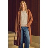 image:imageArachampCloz Womens Comfy Cotton Blend Cable Knit Casual Sweaters 2025Apricot