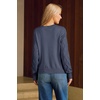 image:imageArachampCloz Womens Comfy Cotton Blend Cable Knit Casual Sweaters 2025Grey Blue