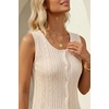 image:imageArachampCloz Womens Cotton Sleeveless Sweater Vest Beach Vacation OutfitsApricot