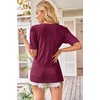 image:imageArachampCloz Womens Lightweight Summer Short Sleeve Sweater Top Shirt BlouseAzwine
