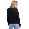 image:imageArachampCloz Womens Oversized 34 Sleeve Crochet Tops Summer Casual SweaterZblack