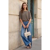 image:imageArachampCloz Womens Oversized Batwing Sleeve Business Casual Sweater TopsCoffee