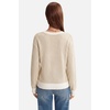 image:imageArachampCloz Womens Polo Striped Long Sleeve Casual Sweaters Breathable TopsApricot
