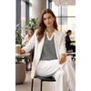 image:imageArachampCloz Womens Polo Striped Long Sleeve Casual Sweaters Breathable TopsBlack