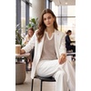 image:imageArachampCloz Womens Polo Striped Long Sleeve Casual Sweaters Breathable TopsCaramel