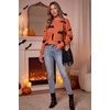 image:imageArachampCloz Womens Relaxed Fit Sweaters Spring Fall Casual Cozy Tops 2026Bat Orange Black
