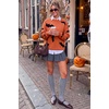 image:imageArachampCloz Womens Relaxed Fit Sweaters Spring Fall Casual Cozy Tops 2026Bat Orange Black