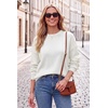image:imageArachampCloz Womens Relaxed Fit Sweaters Spring Fall Casual Cozy Tops 2026Beige
