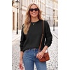image:imageArachampCloz Womens Relaxed Fit Sweaters Spring Fall Casual Cozy Tops 2026Black