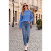 image:imageArachampCloz Womens Relaxed Fit Sweaters Spring Fall Casual Cozy Tops 2026Blue