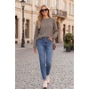 image:imageArachampCloz Womens Relaxed Fit Sweaters Spring Fall Casual Cozy Tops 2026Dark Coffee