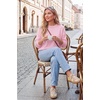 image:imageArachampCloz Womens Relaxed Fit Sweaters Spring Fall Casual Cozy Tops 2026Light Pink