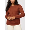 image:imageArachampCloz Womens Soft Knit Fall Winter Sweater Business Casual Basic TopsAcaramel