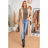 image:imageArachampCloz Womens Soft Knit Fall Winter Sweater Business Casual Basic TopsAheather Coffee