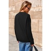 image:imageArachampCloz Womens Wool Blend Cable Knit Spring Winter Chunky Oversized Sweaters 2026Black