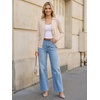 image:imageArachampCloz Womens Wool Blend Collared Neck Business Casual Cardigan 2026Beige