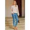 image:imageArachampCloz Womens Wool Blend Crewneck Fall Trendy Oversized Waffle Sweaters 2026Apricot