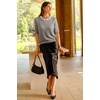 image:imageArachampCloz Womens Wool Blend Elegant Crew Neck Sweaters for Fall 2025Gray Mocha