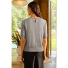 image:imageArachampCloz Womens Wool Blend Elegant Crew Neck Sweaters for Fall 2025Gray Mocha