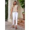 image:imageArachampCloz Womens Wool Blend Mock Neck Fall Sweater Vest Work Tops 2026Apricot5046