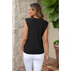 image:imageArachampCloz Womens Wool Blend Mock Neck Fall Sweater Vest Work Tops 2026Black5046