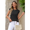 image:imageArachampCloz Womens Wool Blend Mock Neck Fall Sweater Vest Work Tops 2026Black5046