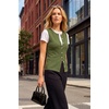 image:imageArachampCloz Womens Wool Blend Non See Through Button Down Casual Tank TopsOlive Green