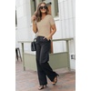 image:imageArachampCloz Womens Wool Blend Short Sleeve Summer Business Casual SweaterApricot02