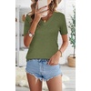 image:imageArachampCloz Womens Wool Blend Short Sleeve Summer Business Casual SweaterArmy Green