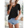 image:imageArachampCloz Womens Wool Blend Short Sleeve Summer Business Casual SweaterBlack