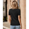 image:imageArachampCloz Womens Wool Blend Short Sleeve Summer Business Casual SweaterCableblack02