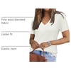 image:imageArachampCloz Womens Wool Blend Short Sleeve Summer Business Casual SweaterOffwhite