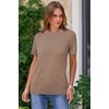 image:imageArachampCloz Womens Wool Blend Short Sleeve Sweater Business Casual TopsAcamel02