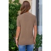 image:imageArachampCloz Womens Wool Blend Short Sleeve Sweater Business Casual TopsAcamel02