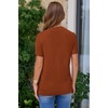 image:imageArachampCloz Womens Wool Blend Short Sleeve Sweater Business Casual TopsCaramel
