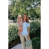image:imageArachampCloz Womens Wool Blend Short Sleeve Sweater Business Casual TopsLight Blue5120