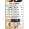 image:imageArachampCloz Womens Wool Blend Tie Waist Pleated Fall Winter Sweater DressCoffeewhite Stripe